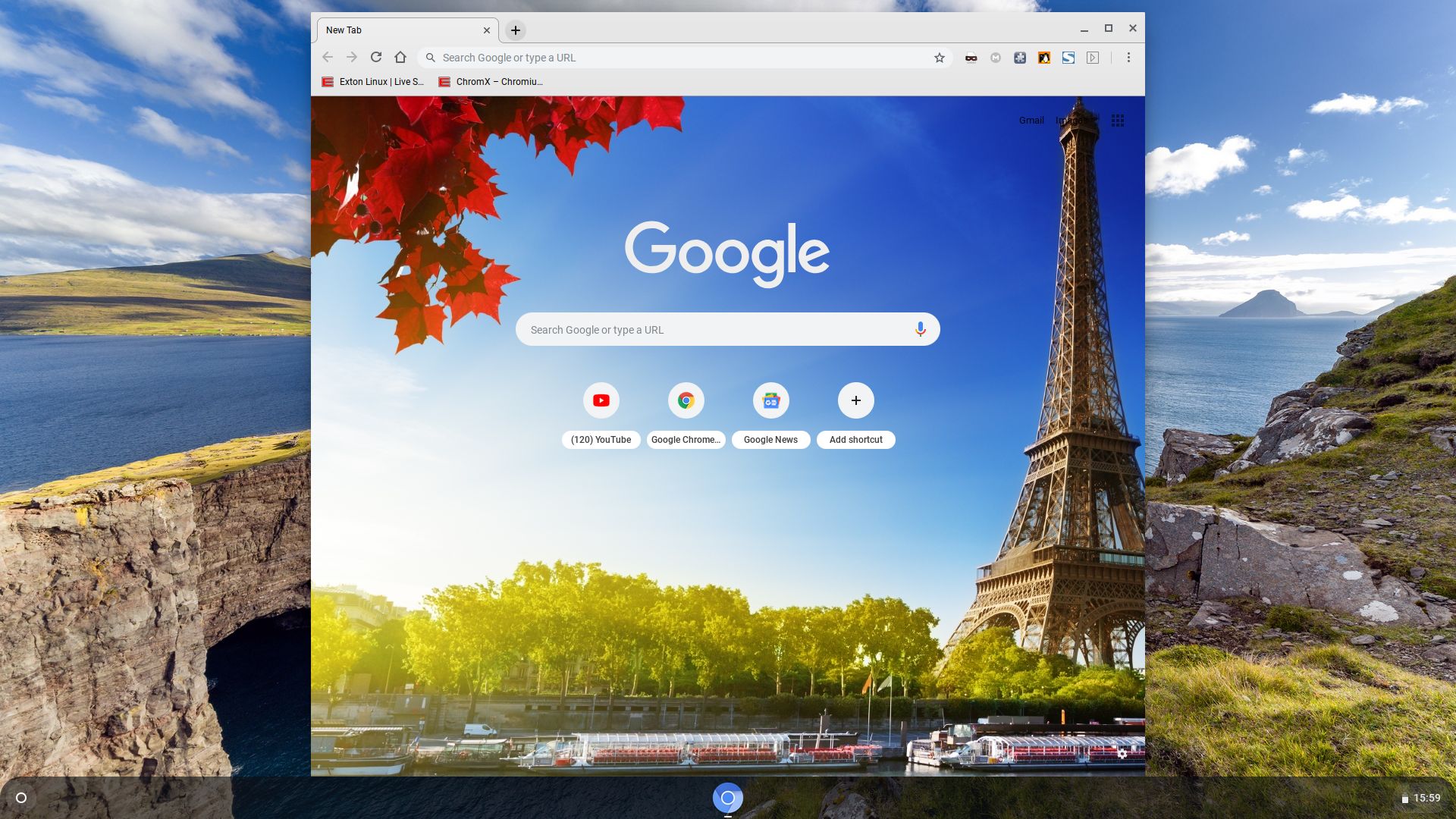 chrome os desktop